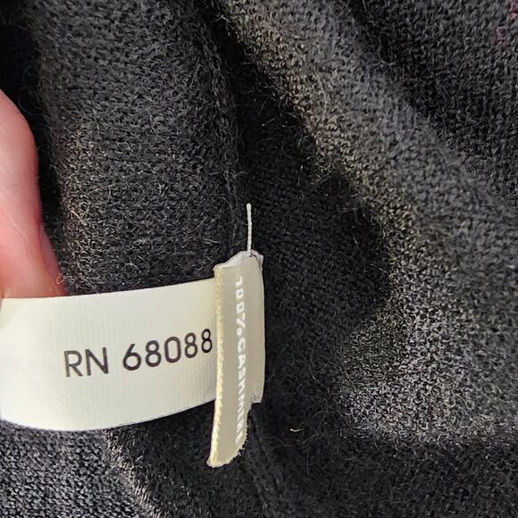 Neiman Marcus Collection Tank Top Medium Cashmere Sleeveless Pullover Black - Picture 8 of 9